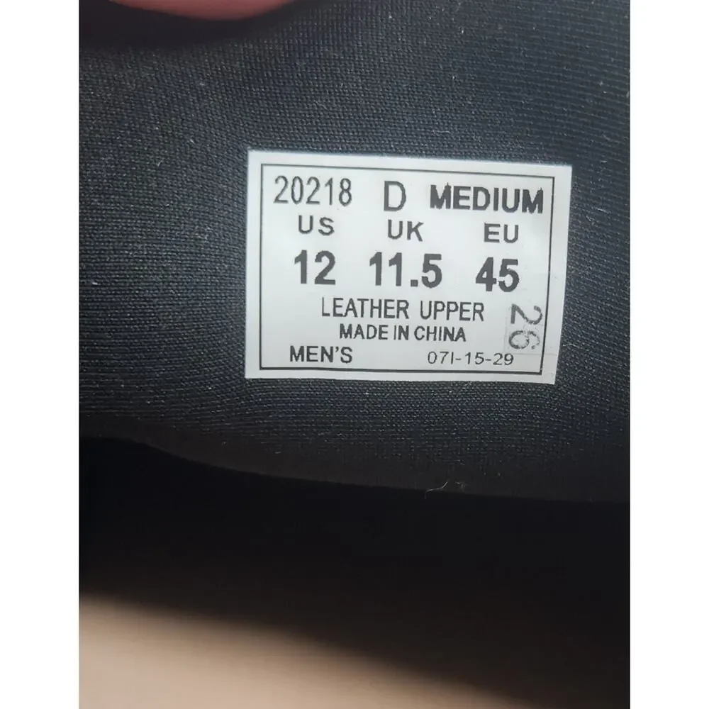 Orthofeet Pierre Walking Shoes Sz 12 Medium Black 20218 Hands Free Slip Comfort